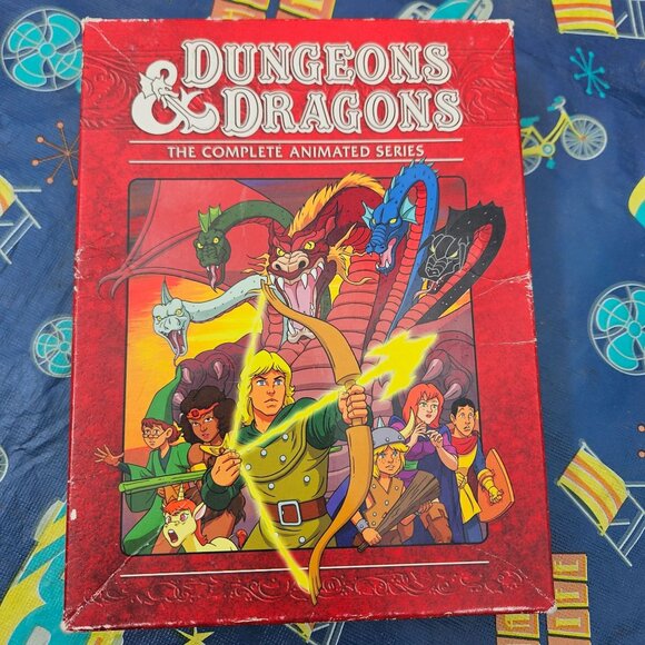 Dungeons and Dragons Complete Animated Series 5 DVD Set Handbook Guide Box 2006 - Picture 12 of 15